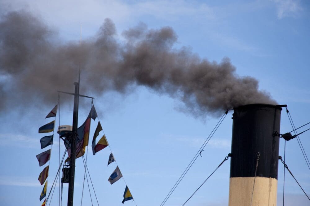 ship smokestack