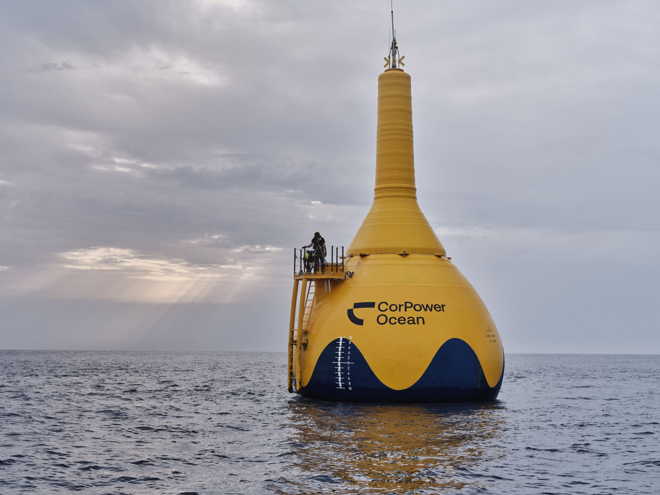 CorPower wave energy buoy