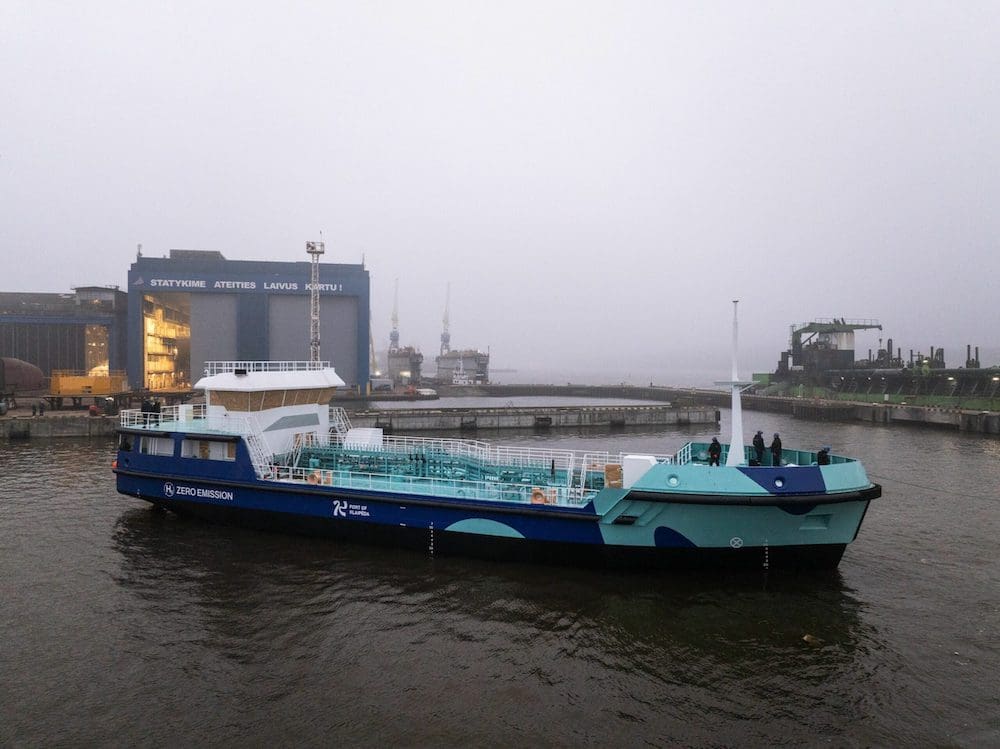 Lithuanian Hydrogen-Powered Ship Lithuania Hydrogen Ship