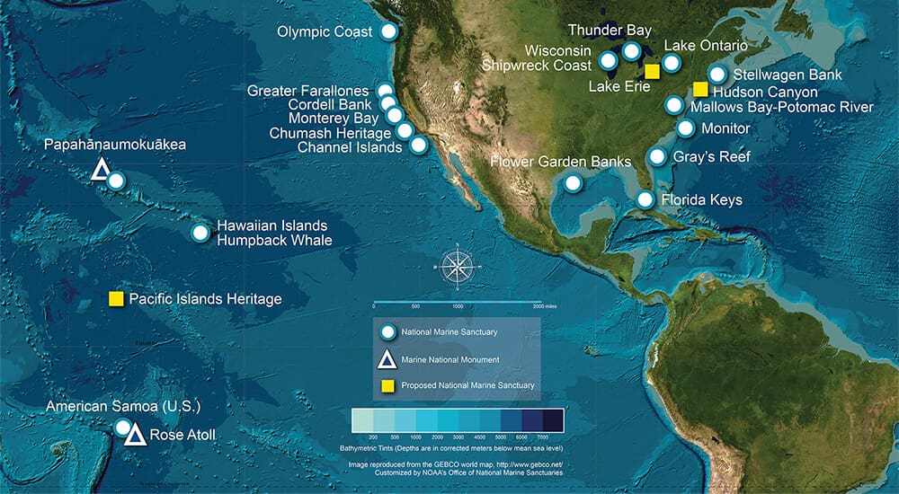 U.S. Marine Sanctuaries