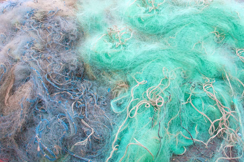Fishing net background Fishing net