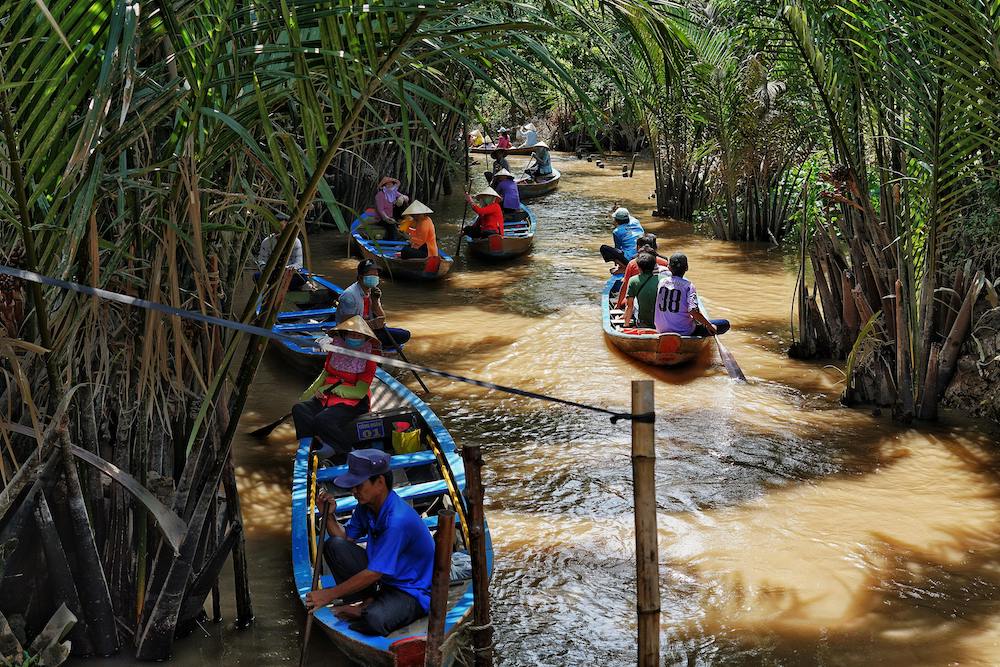 Vietnam tourist boats