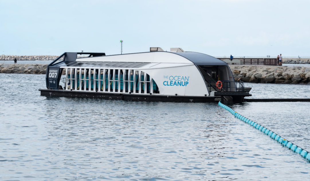 ocean cleanup Interceptor