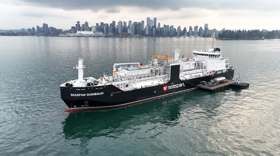 Seaspan bunkering vessel