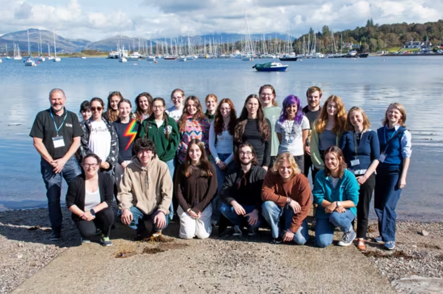 Screen Shot 2025-10-08 at 50016 PM This year's cohort at Scottish Association for Marine Science
