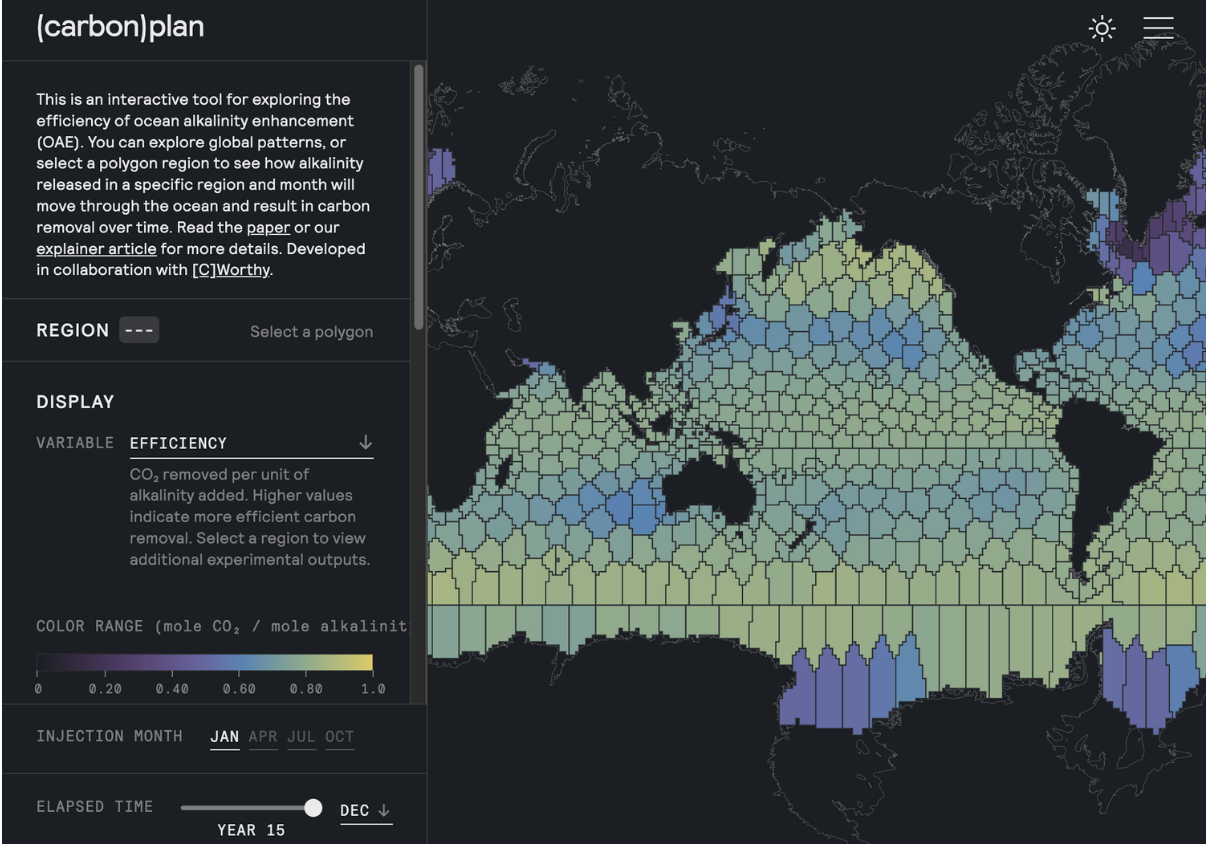 Image of carbon map from [C]Worthy